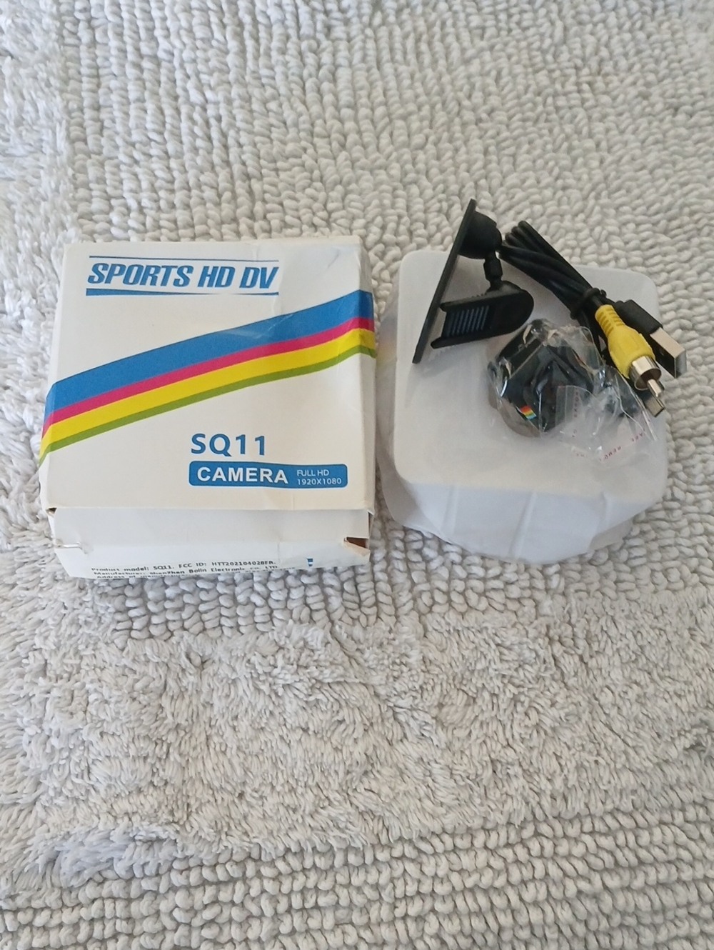 SQ11 Sports HD DV Mini Camera - White